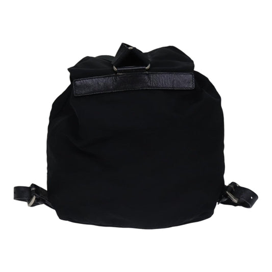 Luxury Prada Backpack Nylon Black Silver bs17598