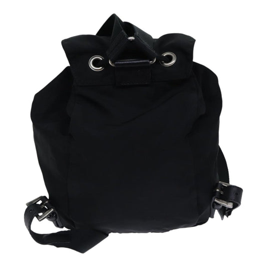 Luxury Prada Backpack Nylon Black Silver bs17599