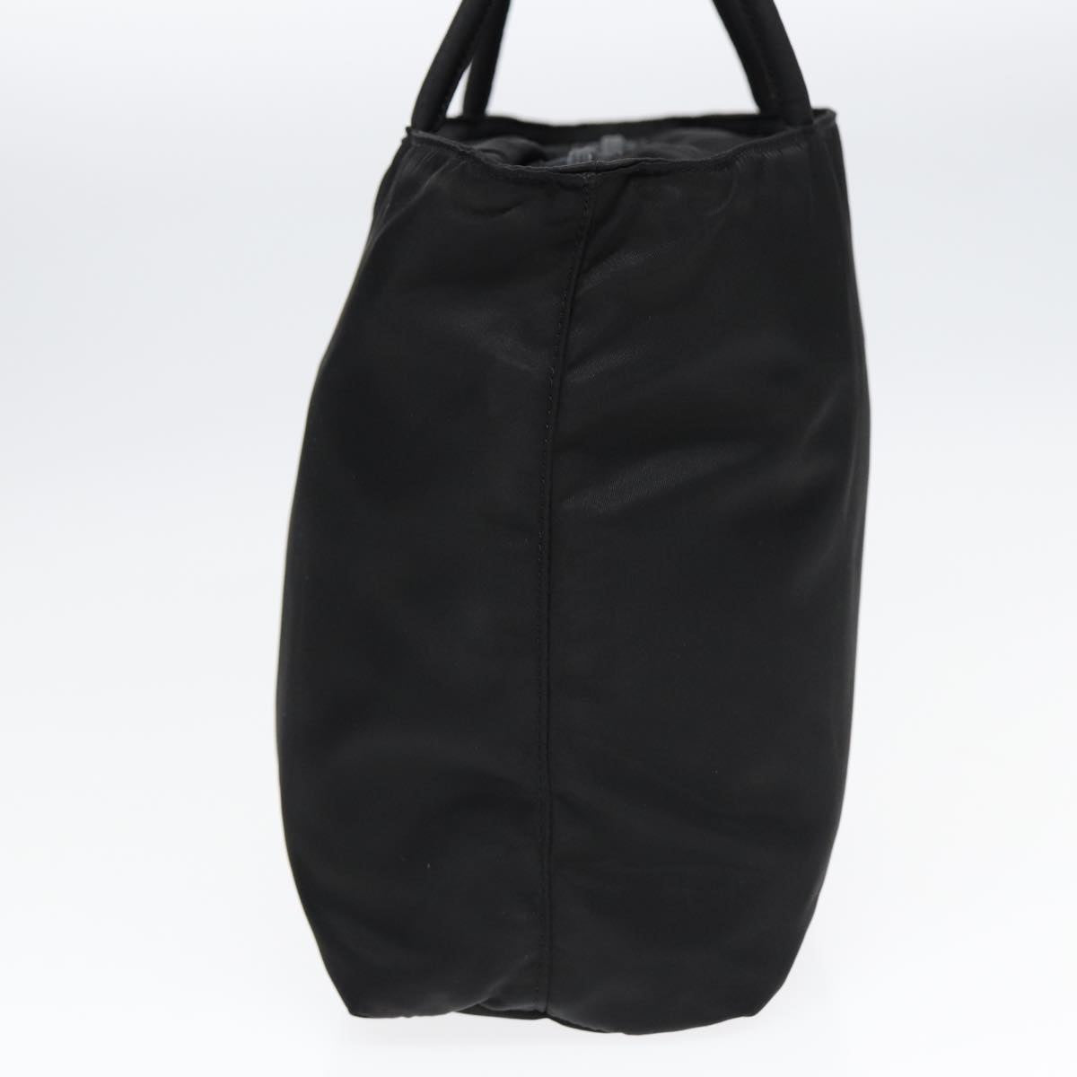 Luxury Prada Hand Bag Nylon Black Silver bs17647