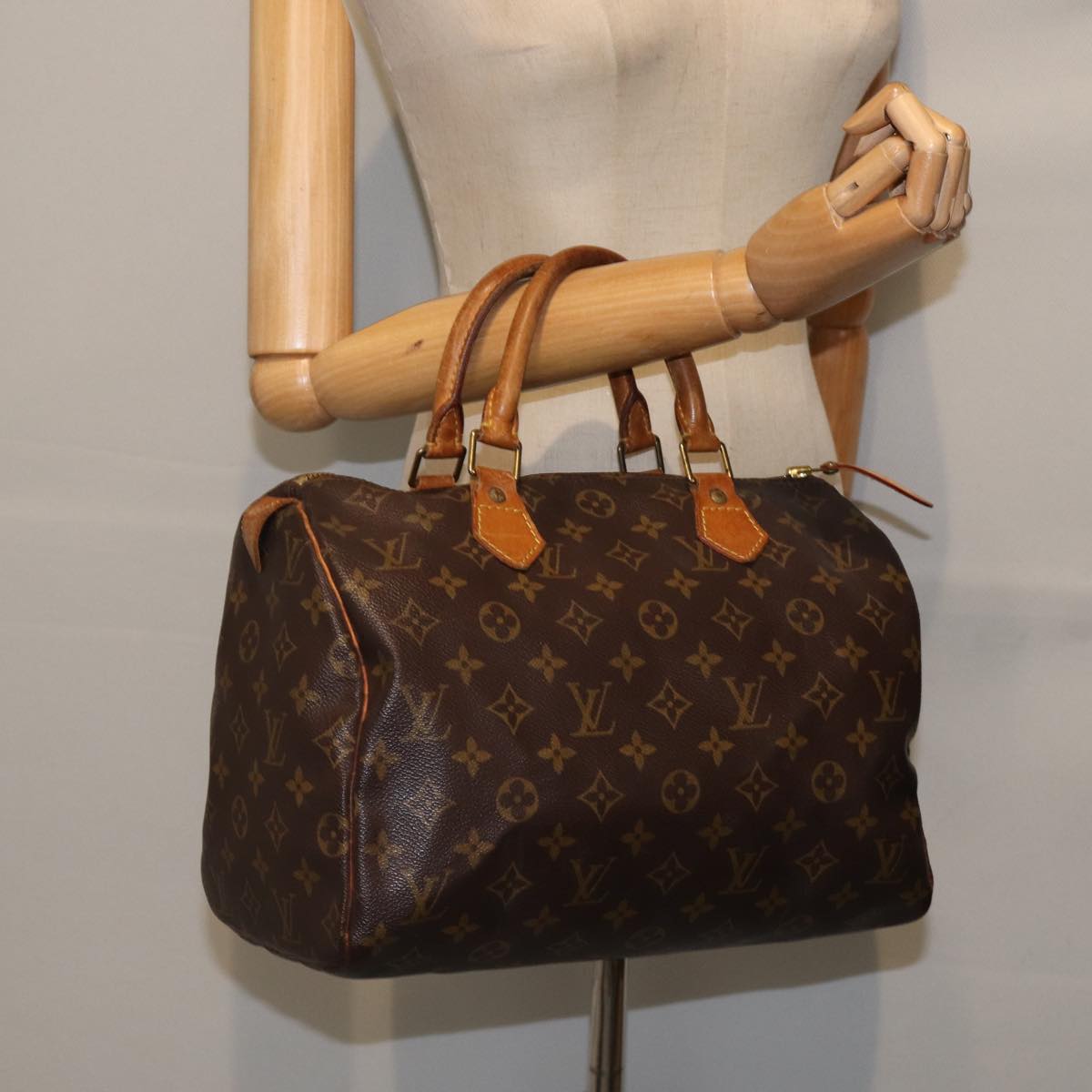 LOUIS VUITTON Monogram Speedy 30 Hand Bag M41526 LV bs17811
