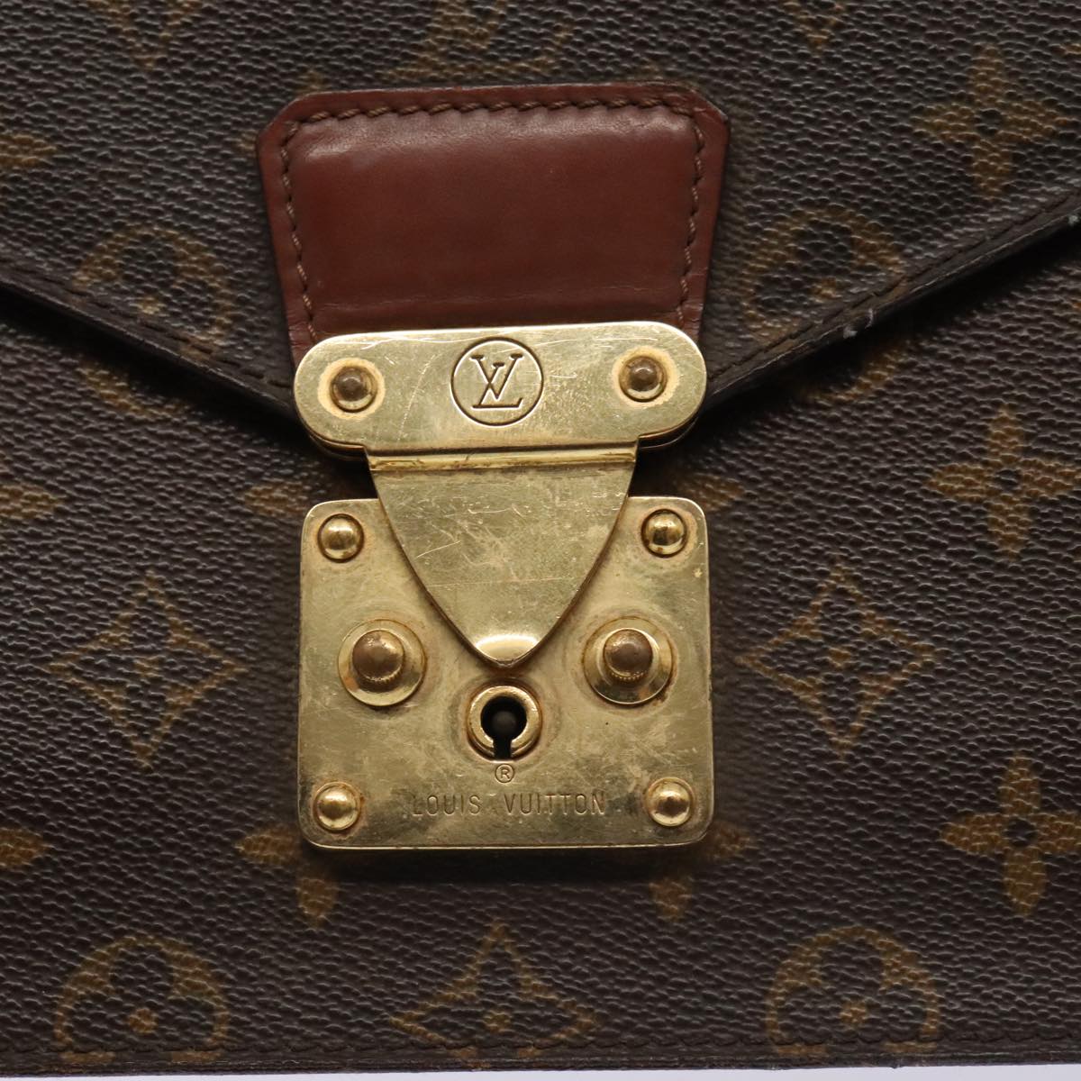 LOUIS VUITTON Monogram Concorde Hand Bag M51190 LV bs17827