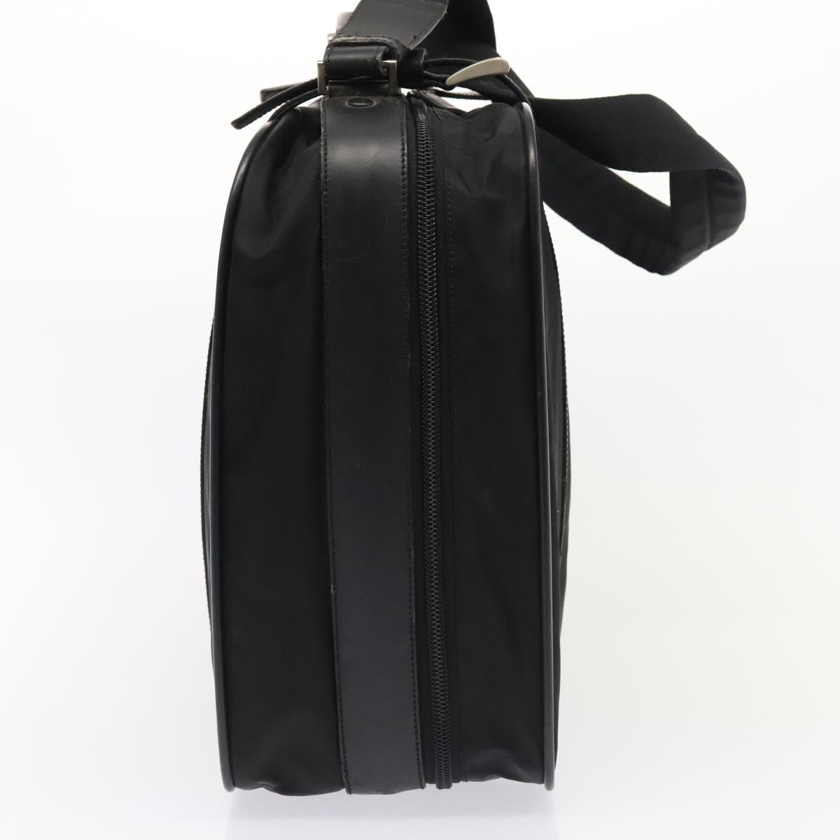 Luxury Prada Hand Bag Nylon 2way Black Silver bs17871