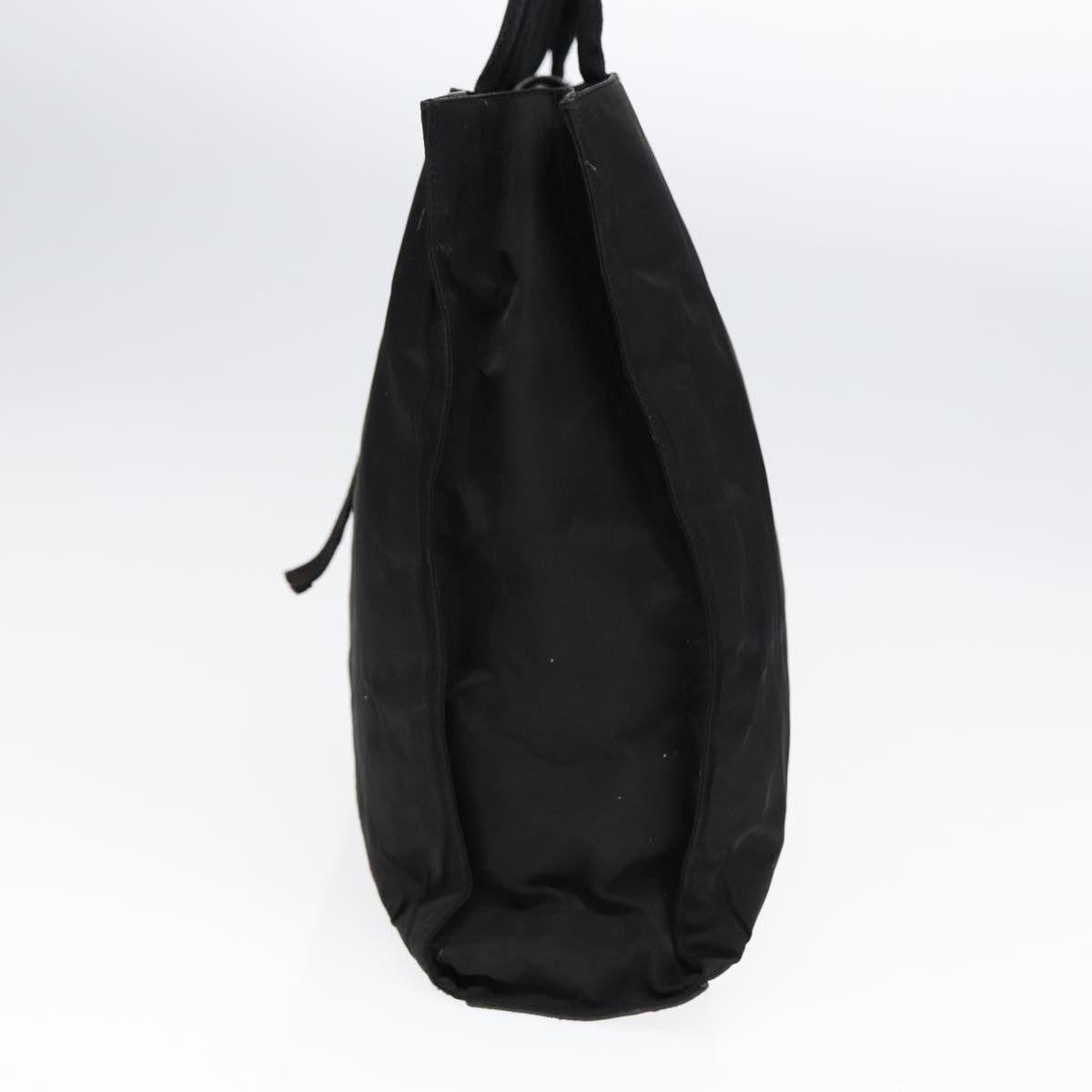 Luxury Prada Tote Bag Nylon Silver Black bs17885