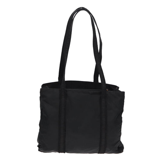Luxury Prada Tote Bag Nylon Silver Black bs17886