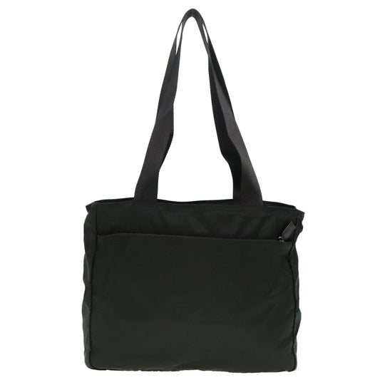 Luxury Prada Tote Bag Nylon Green Silver bs18029