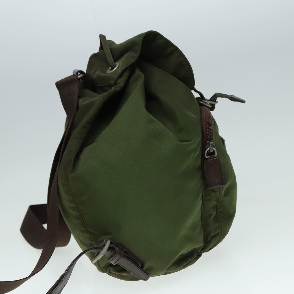 Luxury Prada Backpack Nylon Green bs18089
