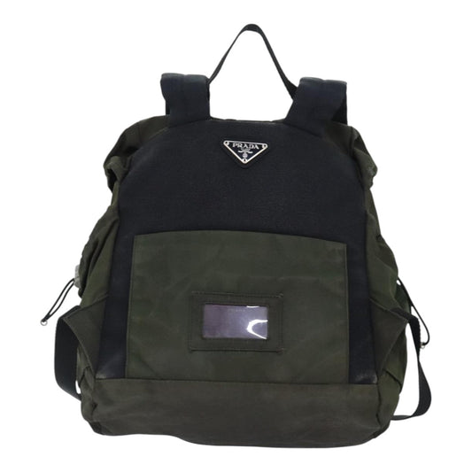 Luxury Prada Backpack Nylon Green bs18109