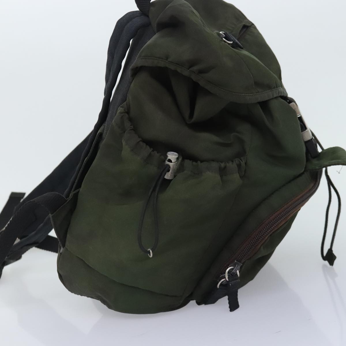 Luxury Prada Backpack Nylon Green bs18109