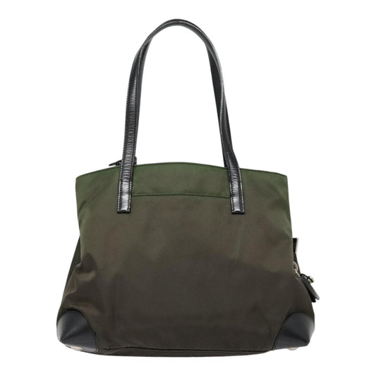 Luxury Prada Tote Bag Nylon Green bs18120