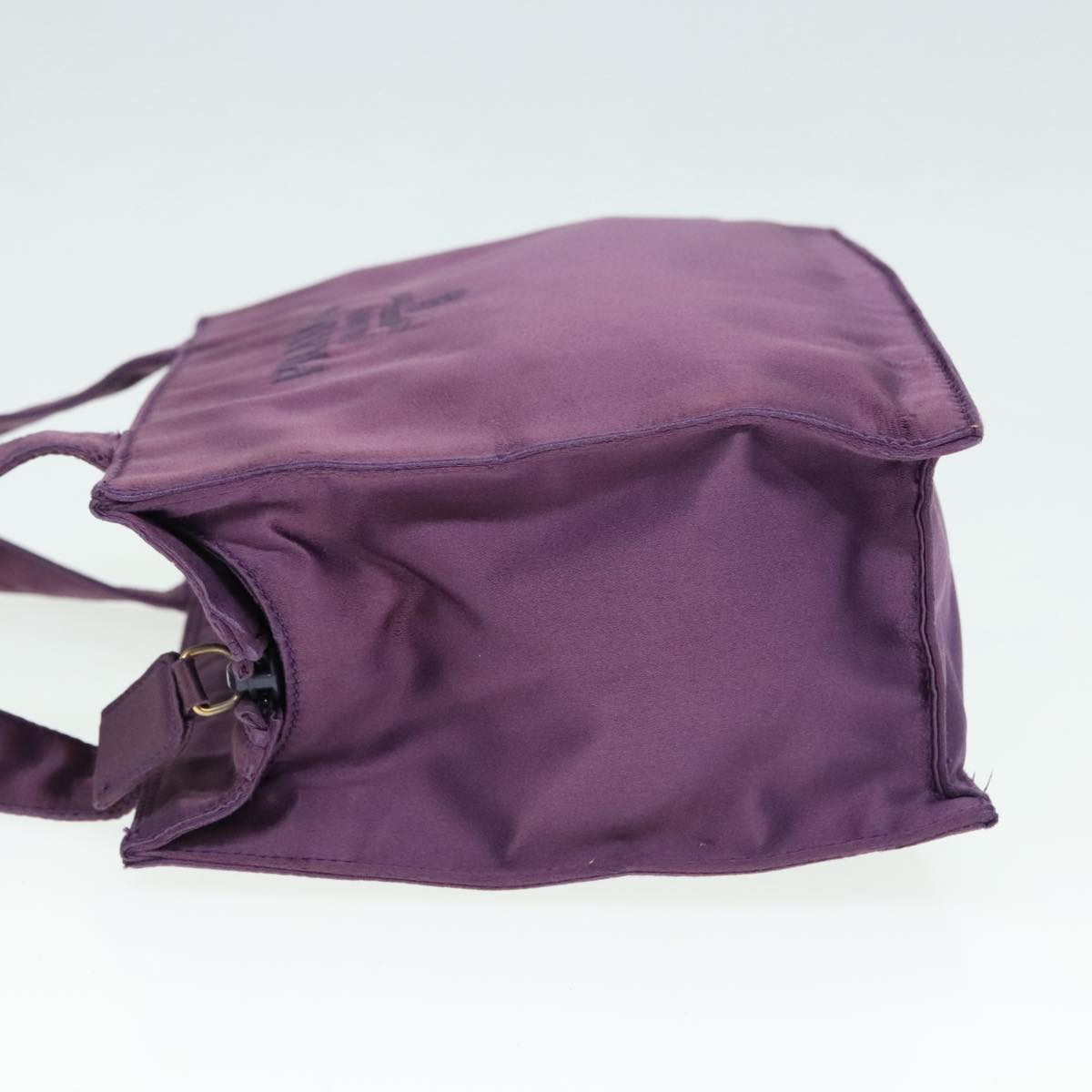 Luxury Prada Hand Bag Satin Purple bs18138