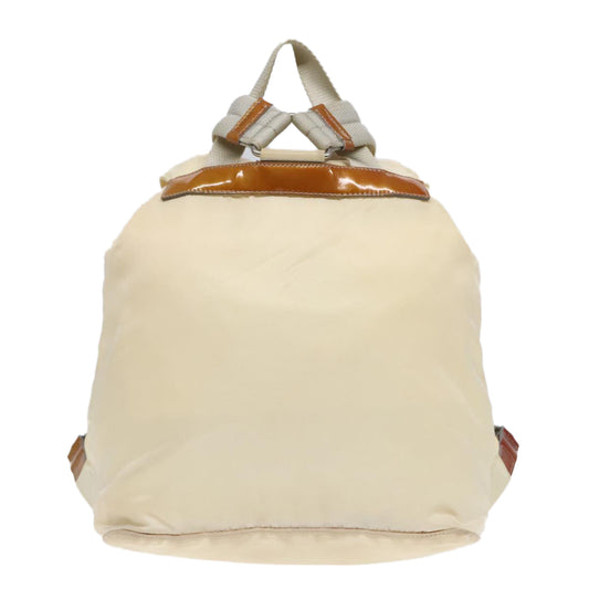 Luxury Prada Backpack Nylon Beige bs18141
