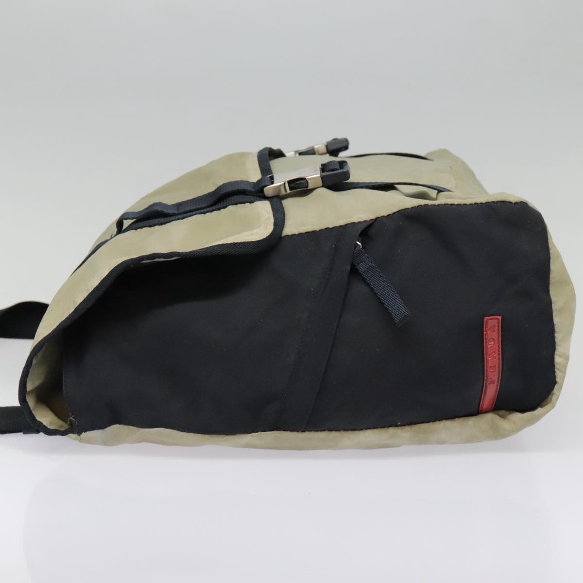Luxury Prada Sports Shoulder Bag Nylon Beige bs18199