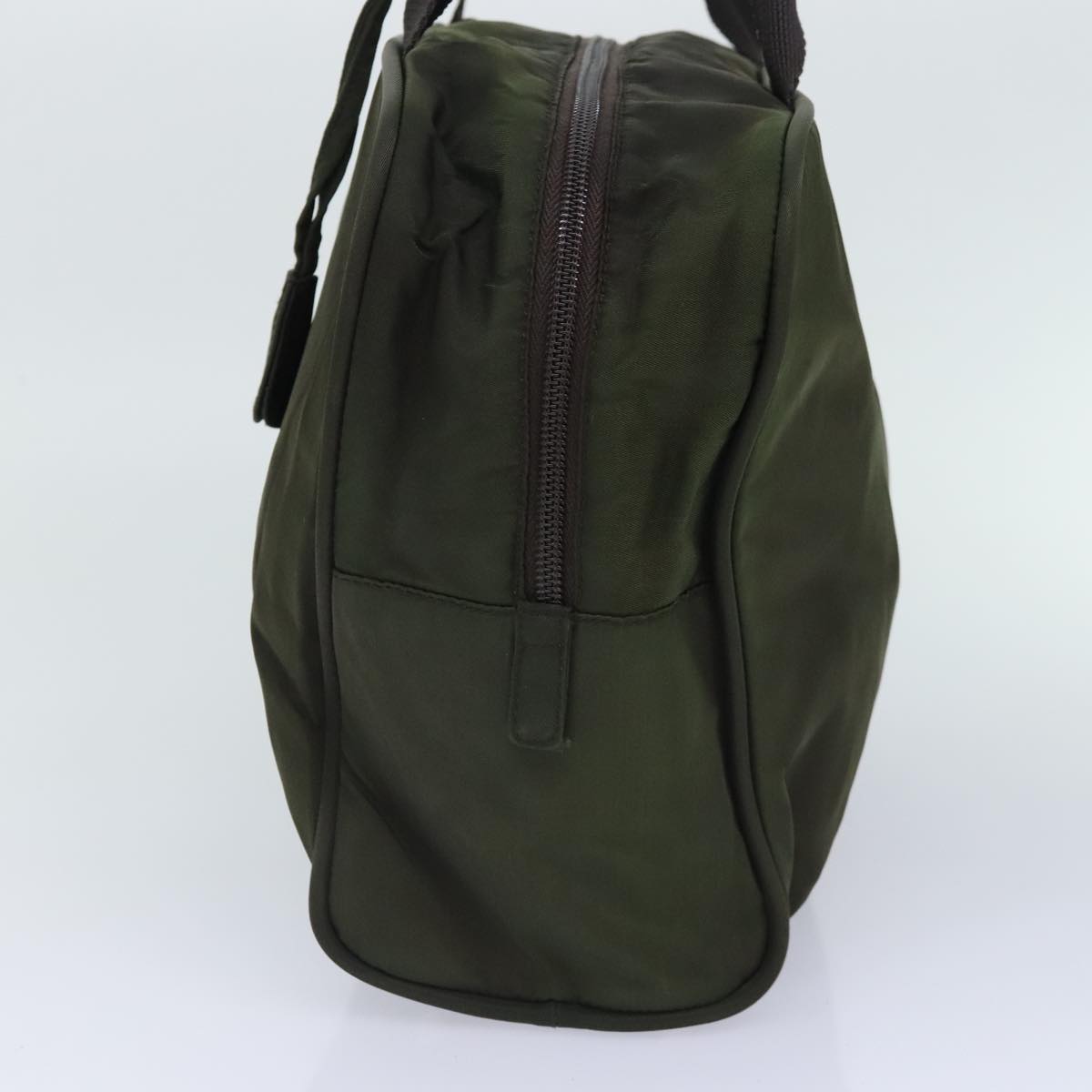 Luxury Prada Hand Bag Nylon Green Silver bs18315