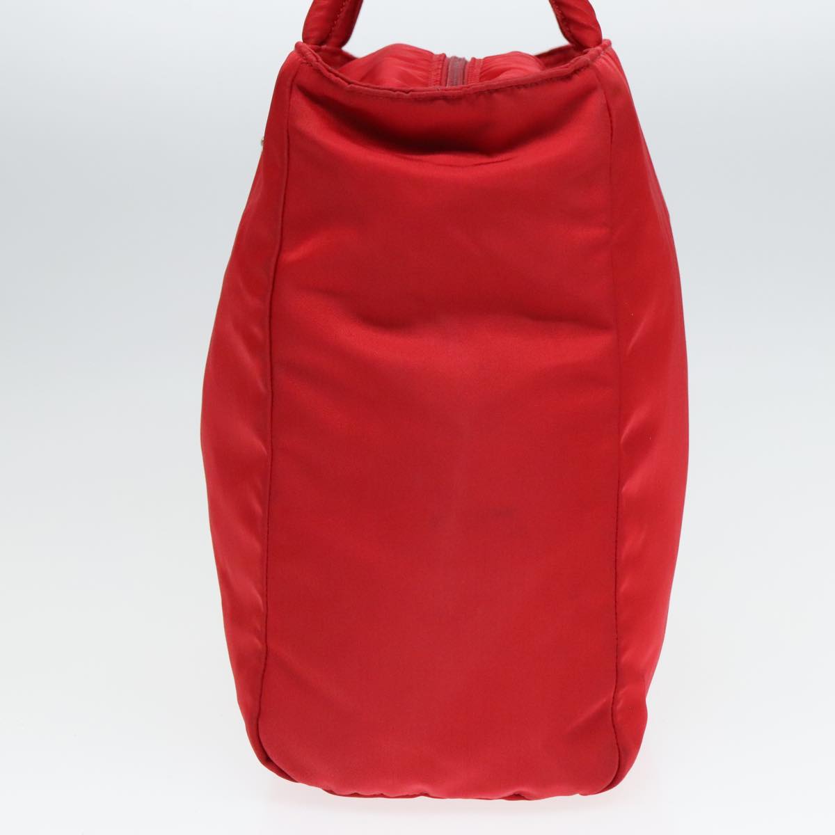 Luxury Prada Hand Bag Nylon Red Silver bs18600