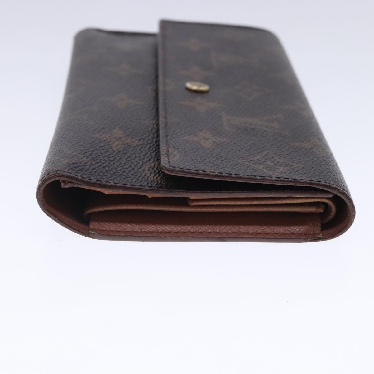 LOUIS VUITTON Monogram Portefeuille International Wallet M61217 LV bs18708