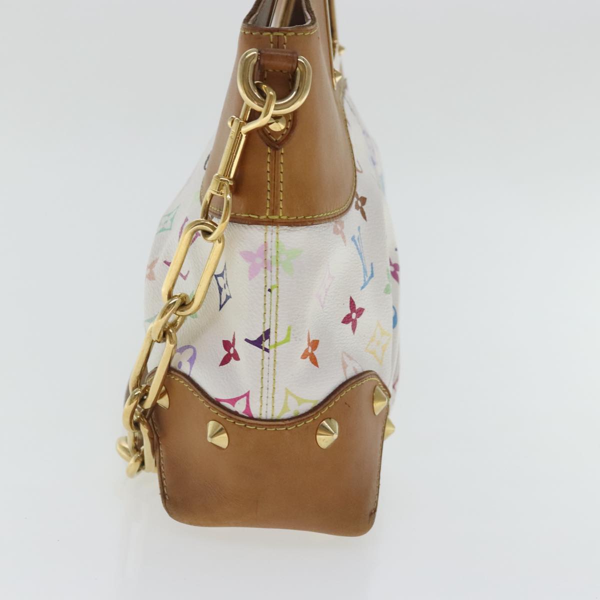 LOUIS VUITTON Monogram Multicolor Judy MM Hand Bag 2Way M40255 LV bs19143