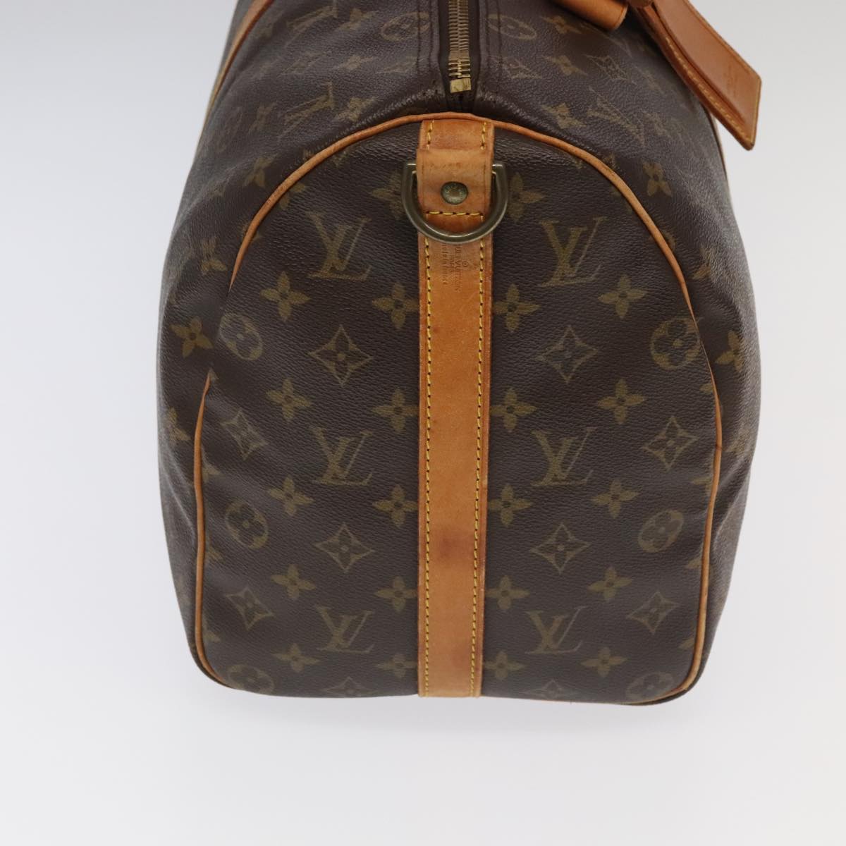 LOUIS VUITTON Monogram Keepall Bandouliere 45 Boston Bag M41418 LV bs19384