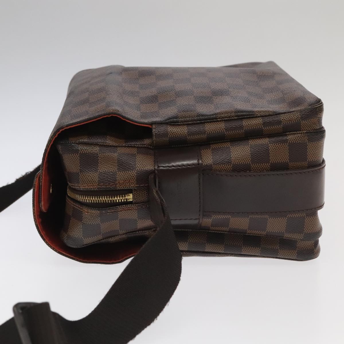 LOUIS VUITTON Damier Ebene Naviglio Shoulder Bag N45255 LV bs20814