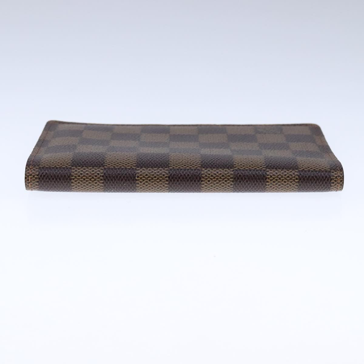 LOUIS VUITTON Damier Ebene Agenda Poche Note Cover R20703 LV bs21237