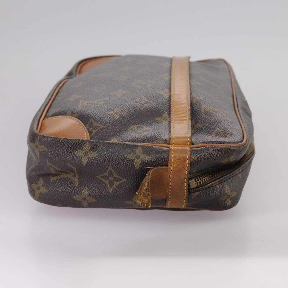 LOUIS VUITTON Monogram Compiegne 28 Clutch Bag M51845 LV bs21245