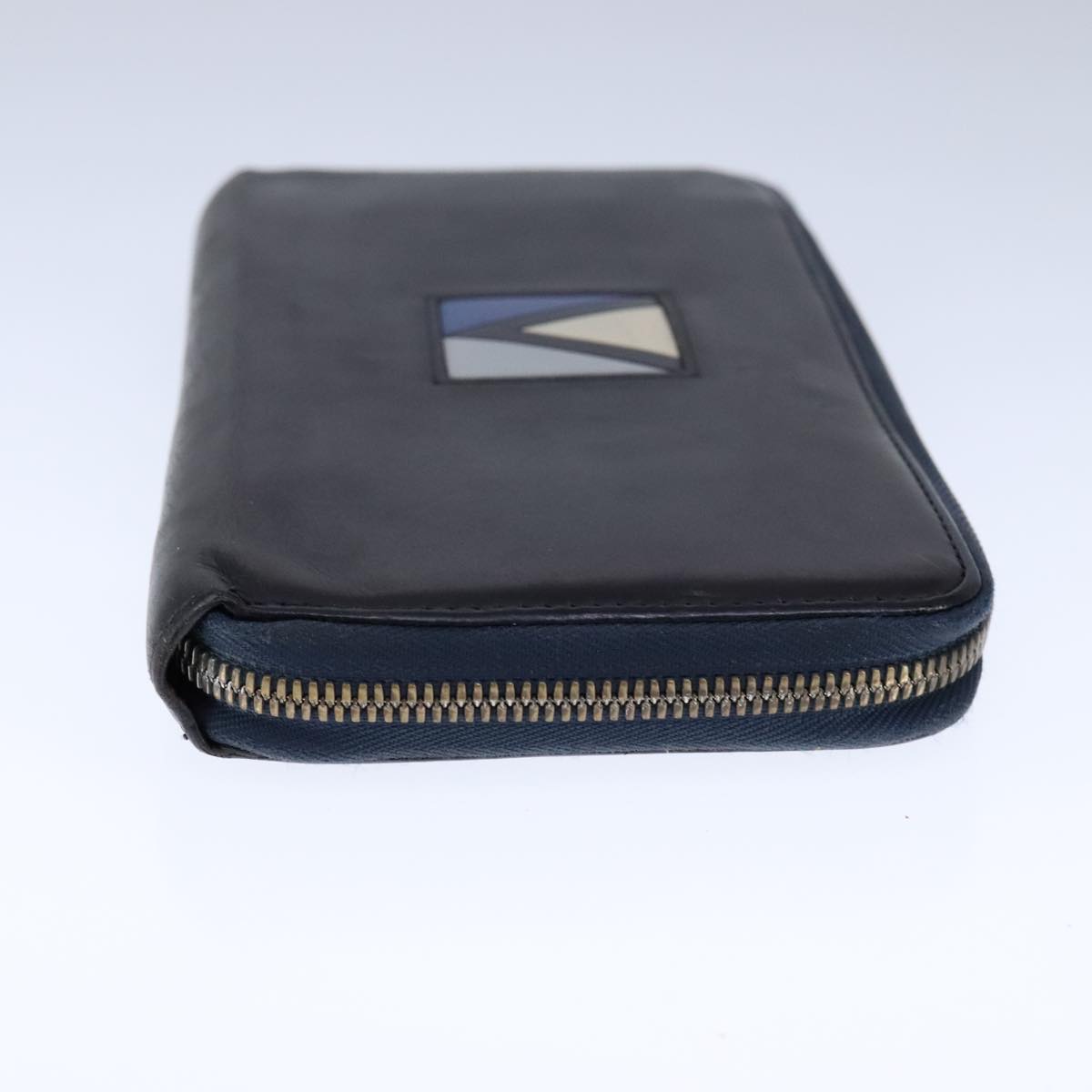 LOUIS VUITTON LV Cup Zippy Organizer Wallet Leather Navy M80709 LV bs21284