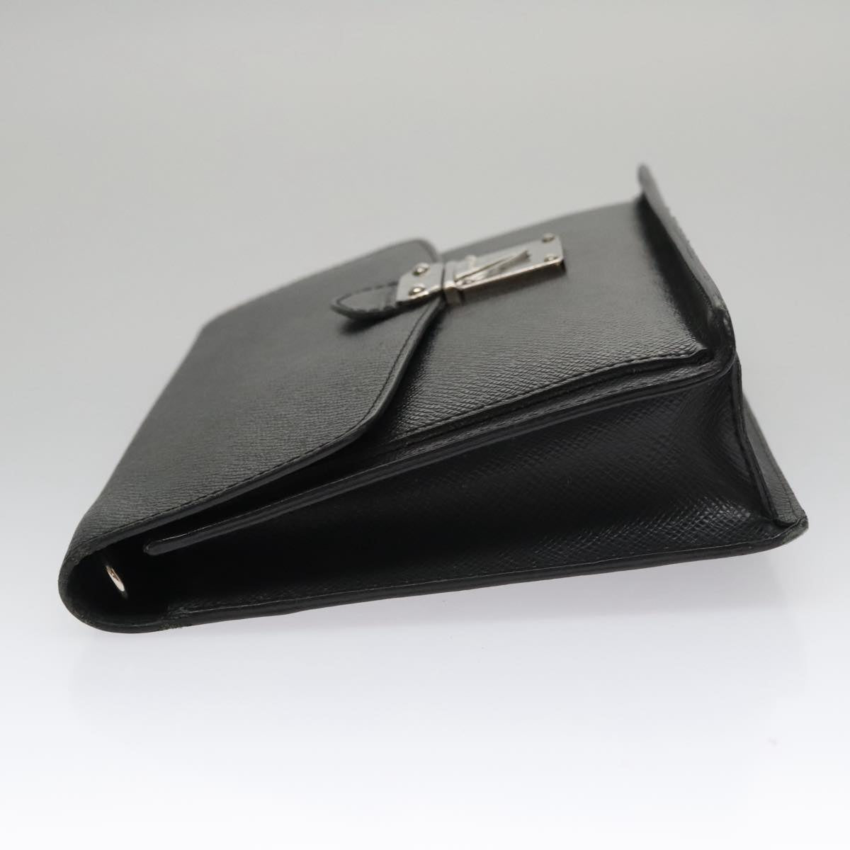 LOUIS VUITTON Taiga Belair Clutch Bag Ardoise M32592 LV bs21352