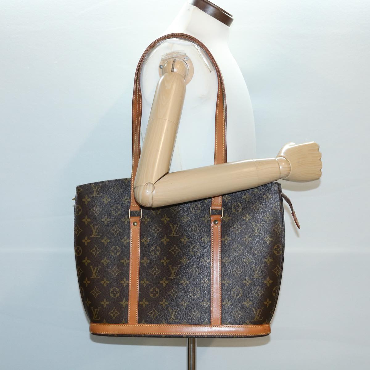 LOUIS VUITTON Monogram Babylone Tote Bag M51102 LV bs2763