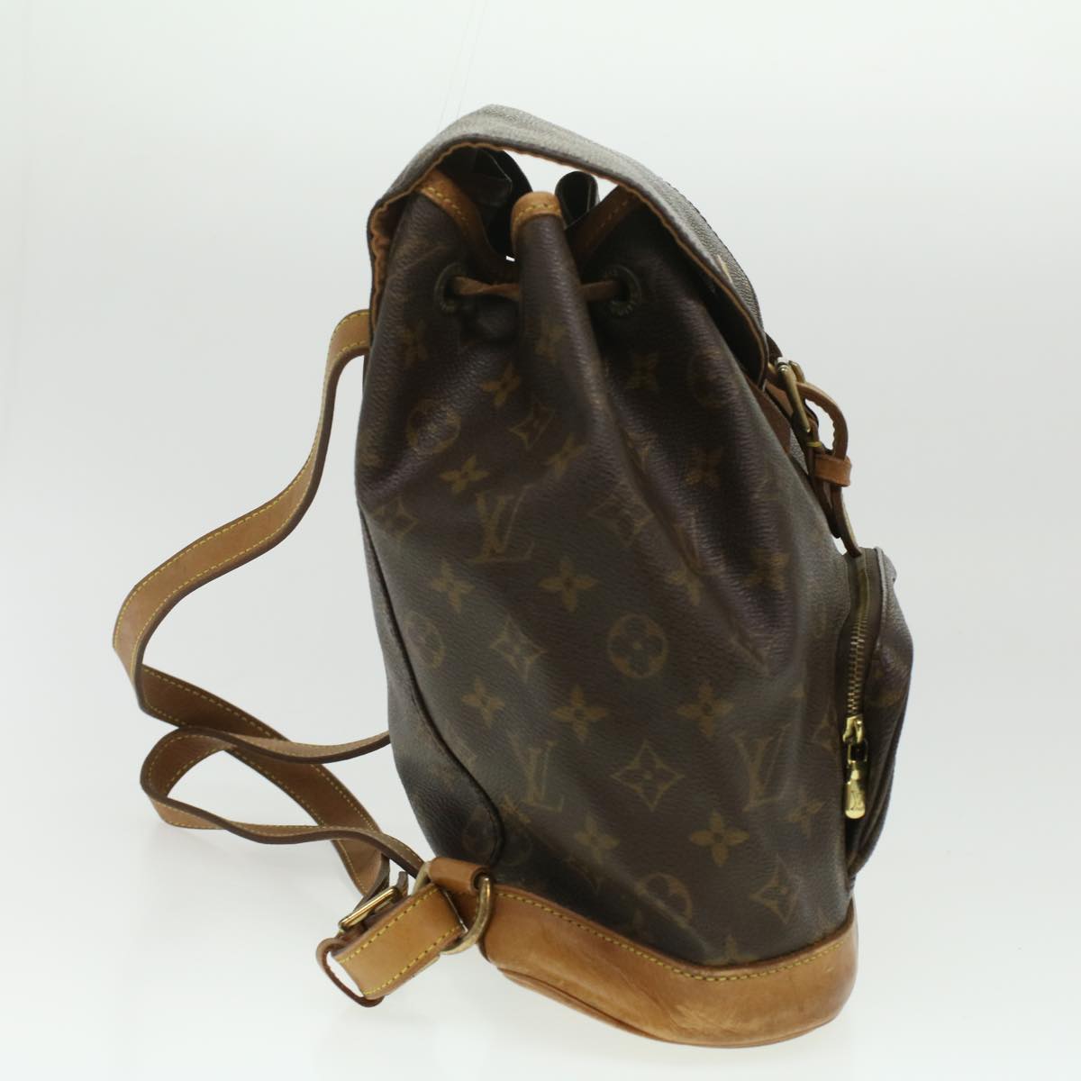 LOUIS VUITTON Monogram Montsouris MM Backpack M51136 LV bs3516