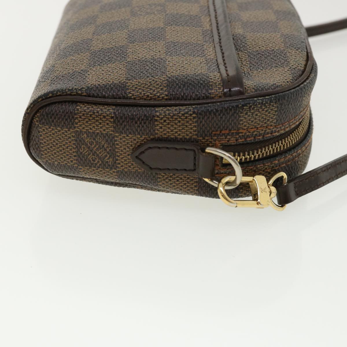 LOUIS VUITTON Damier Ebene Pochette Ipanema Shoulder Bag N51296 LV bs3684
