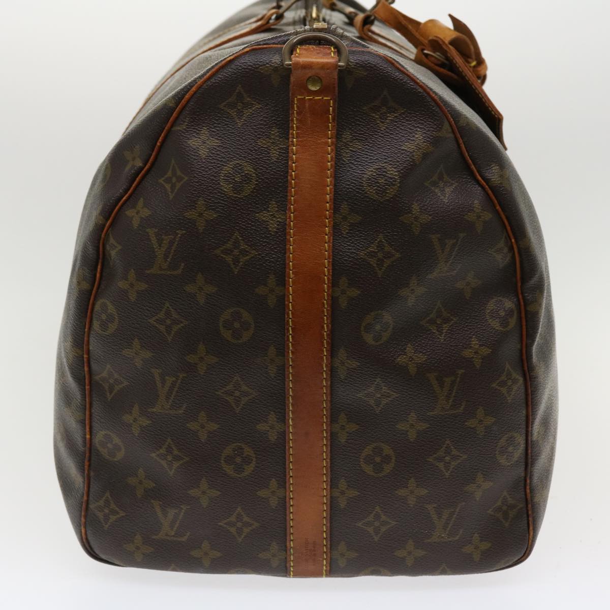 LOUIS VUITTON Monogram Keepall Bandouliere 60 Boston Bag M41412 LV bs4185
