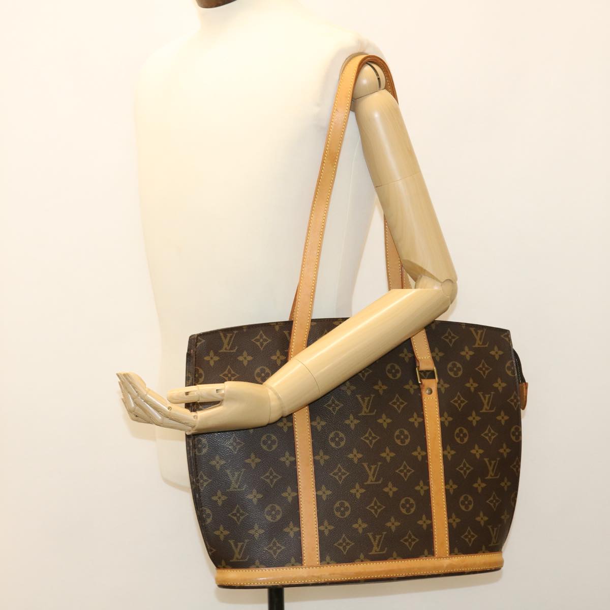 LOUIS VUITTON Monogram Babylone Tote Bag M51102 LV bs4207