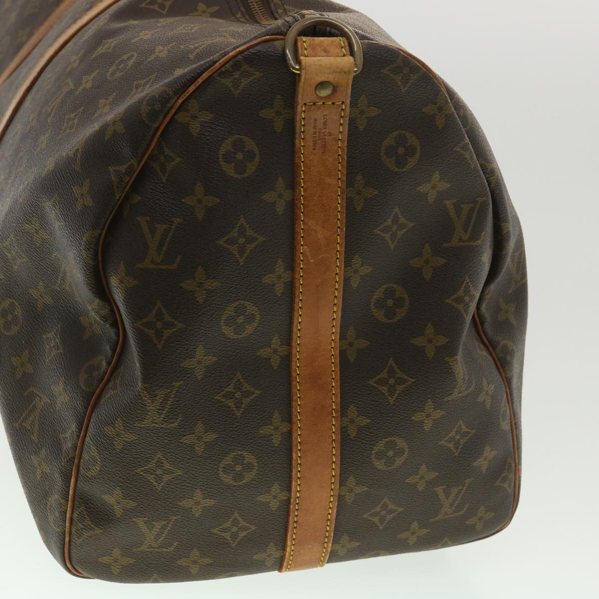 LOUIS VUITTON Monogram Keepall Bandouliere 55 Boston Bag M41414 LV bs4273