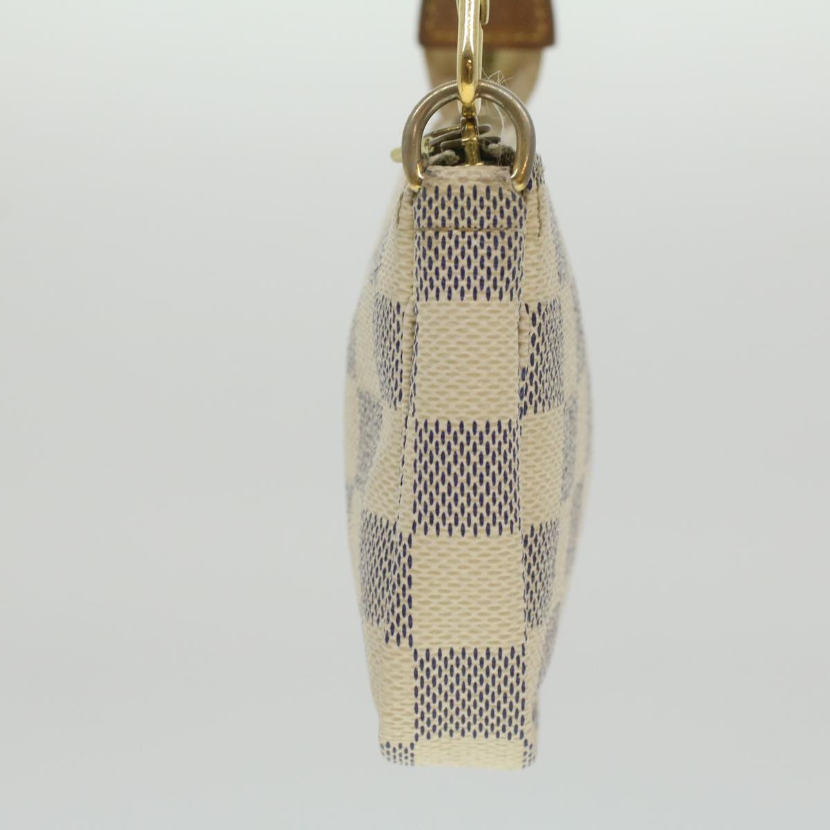 LOUIS VUITTON Damier Azur Mini Pochette Accessoires Pouch N58010 LV bs4295