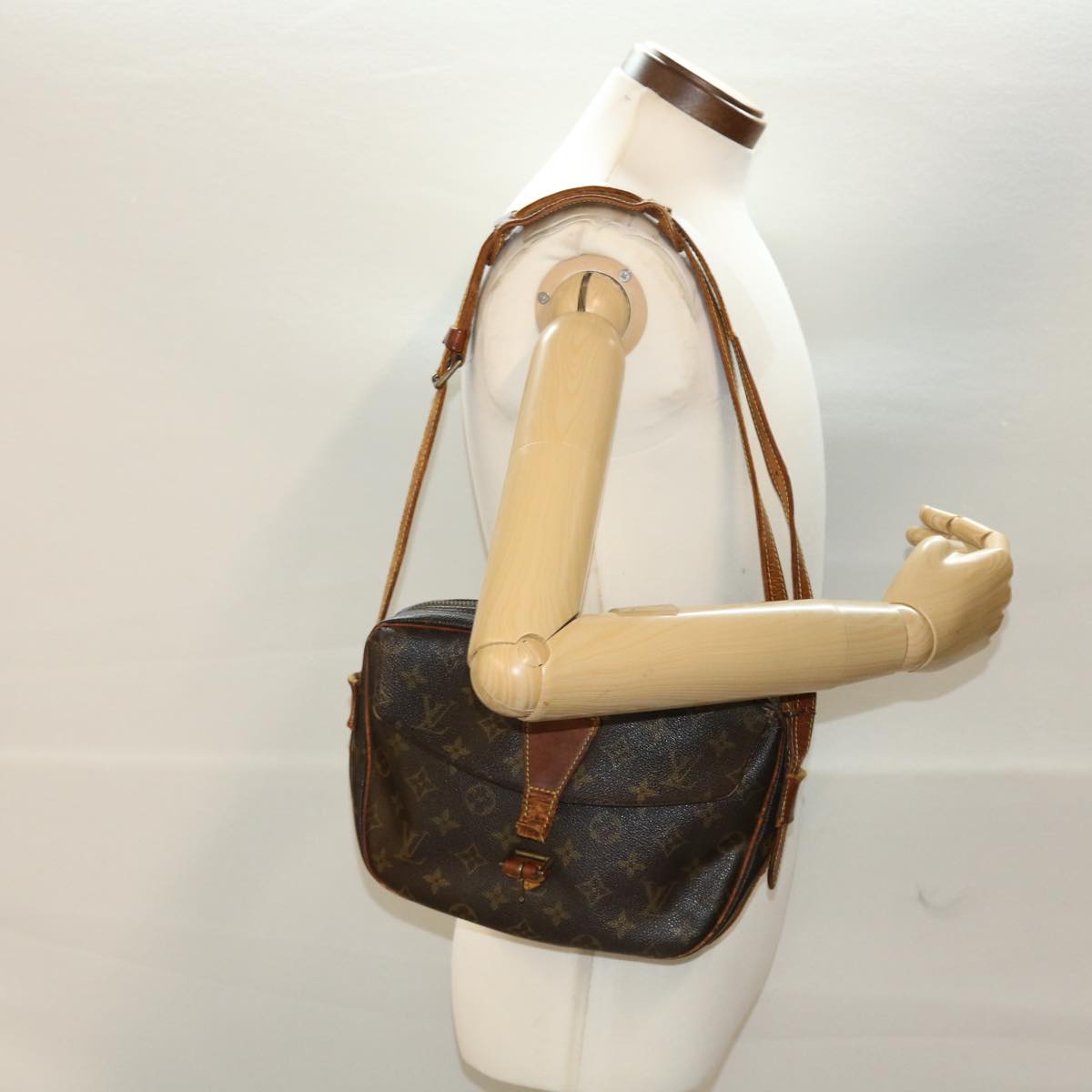 LOUIS VUITTON Monogram Jeune Fille GM Shoulder Bag M51225 LV bs5932
