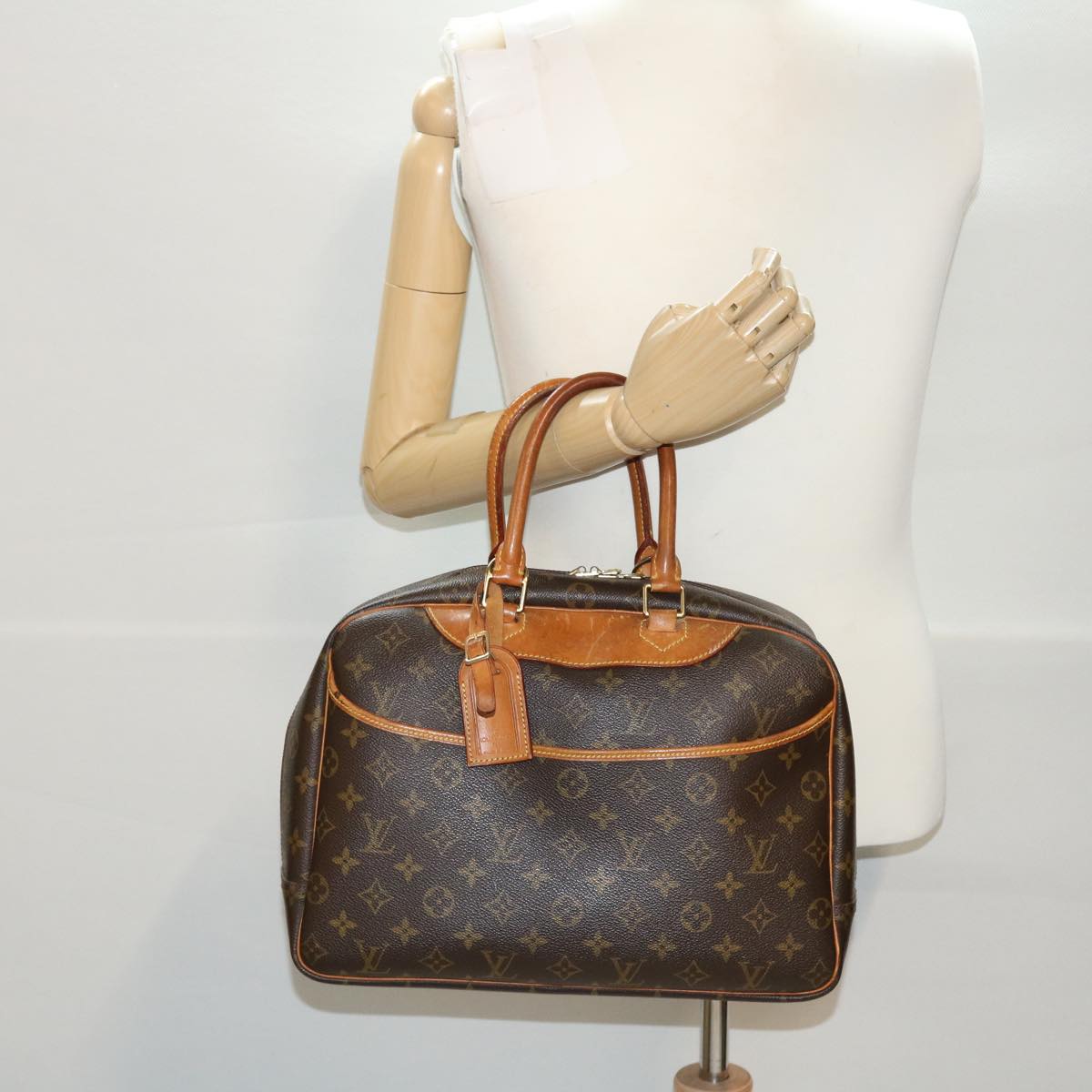 LOUIS VUITTON Monogram Deauville Hand Bag M47270 LV bs6345