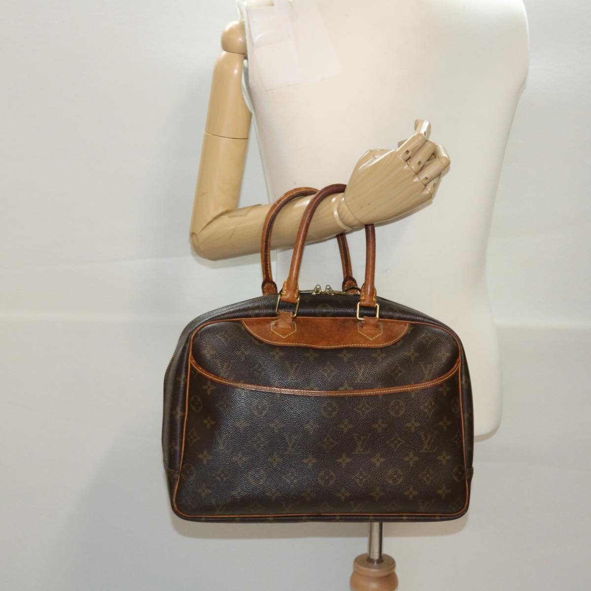 LOUIS VUITTON Monogram Deauville Hand Bag M47270 LV bs6346