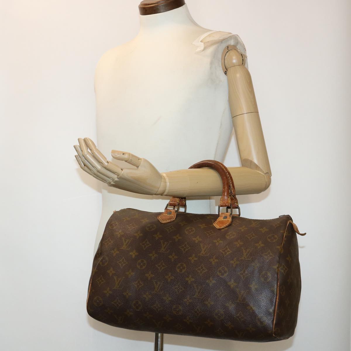 LOUIS VUITTON Monogram Speedy 40 Hand Bag M41522 LV bs6376