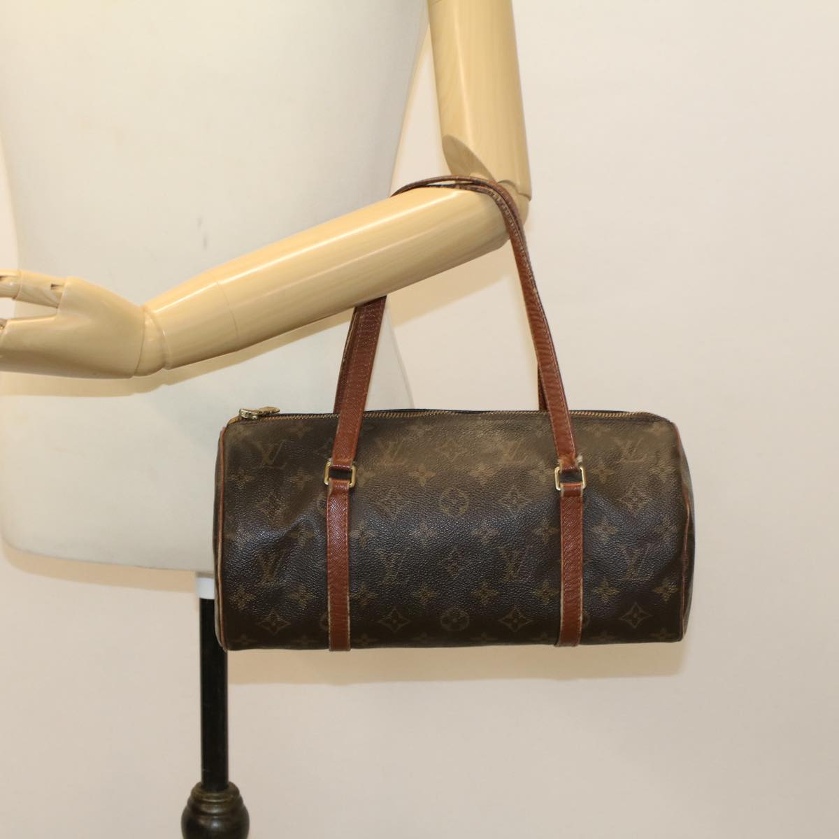 LOUIS VUITTON Monogram Papillon 30 Old Model Hand Bag Vintage M51365 bs6762
