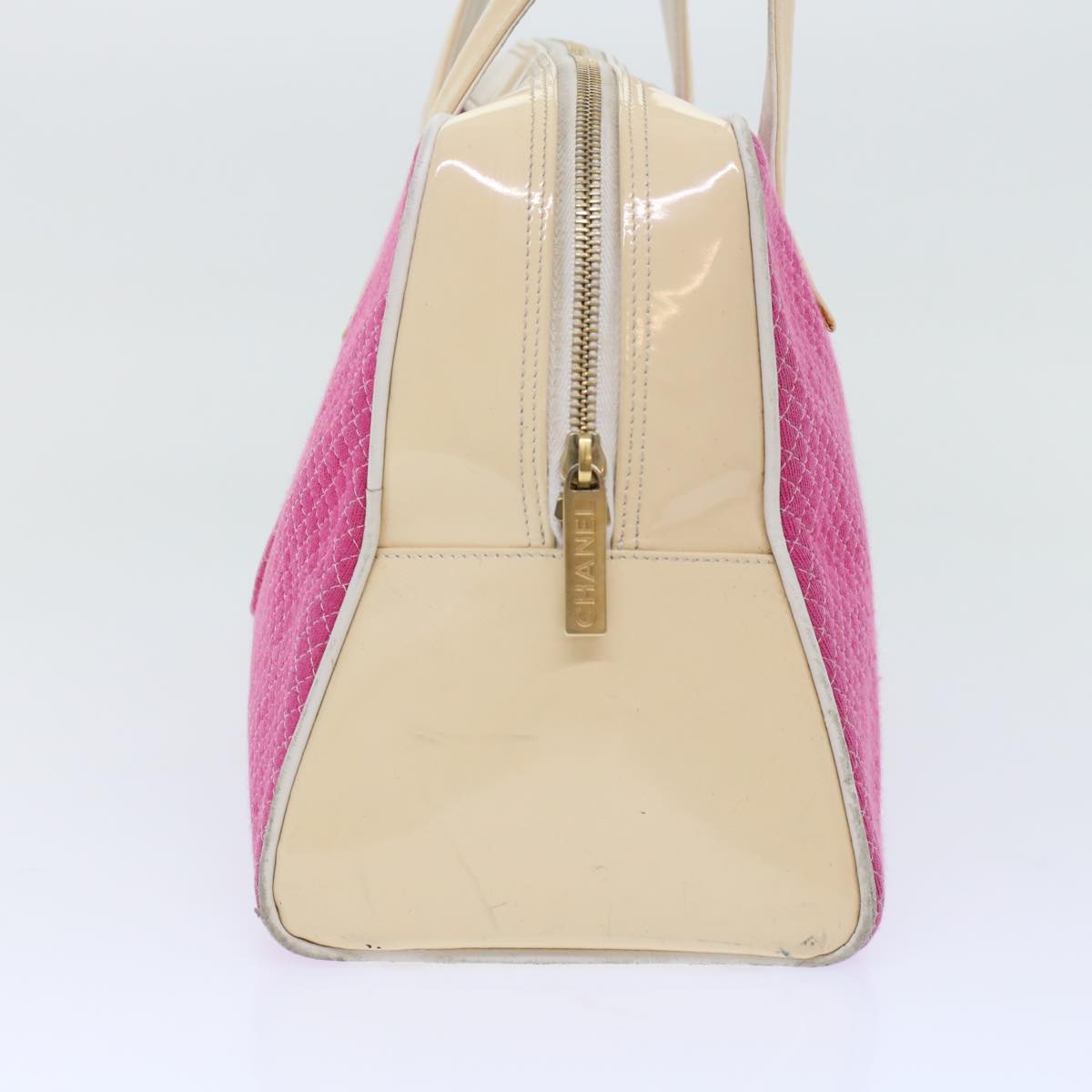 Luxury Chanel Shoulder Bag Tweed Pink CC bs6851