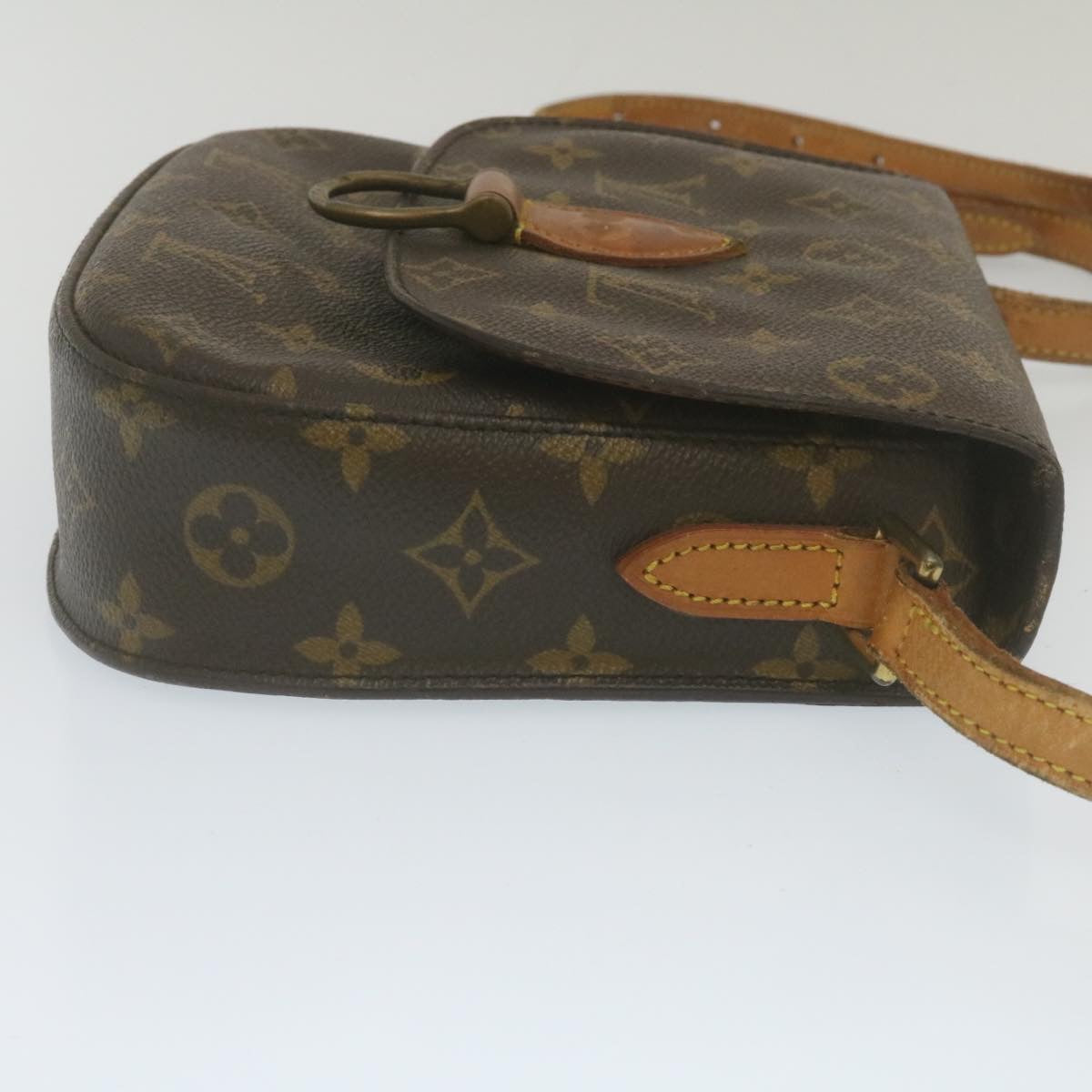 LOUIS VUITTON Monogram Saint Cloud MM Shoulder Bag M51243 LV bs770