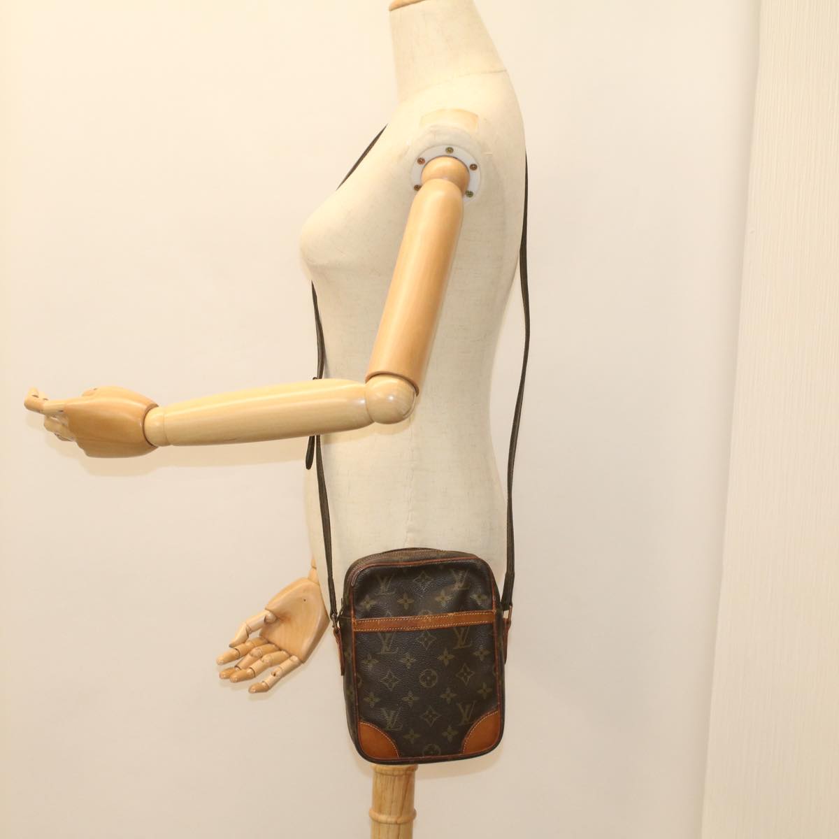 LOUIS VUITTON Monogram Danube Shoulder Bag M45266 LV bs8933