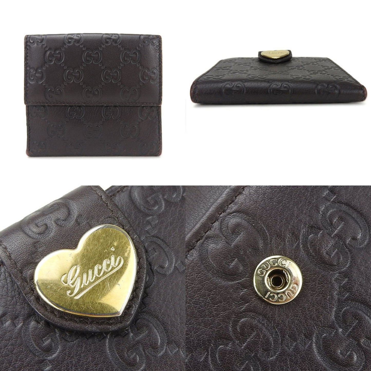Luxury Gucci Trending 2025 Leather Wallet ()