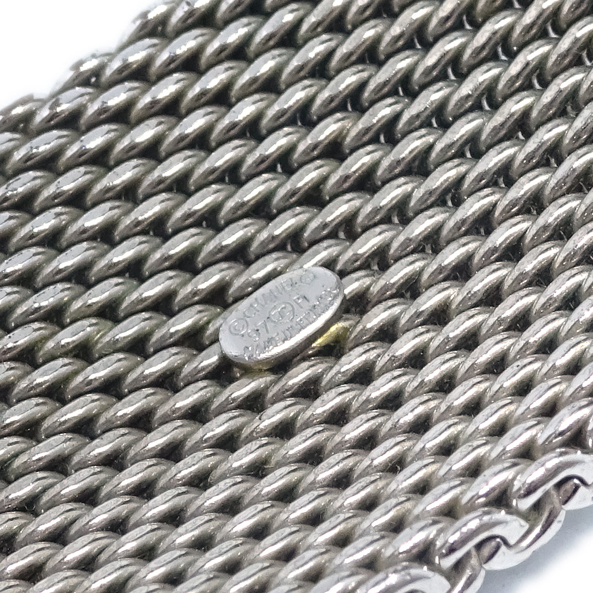 Chanel Silver Bangle 97P