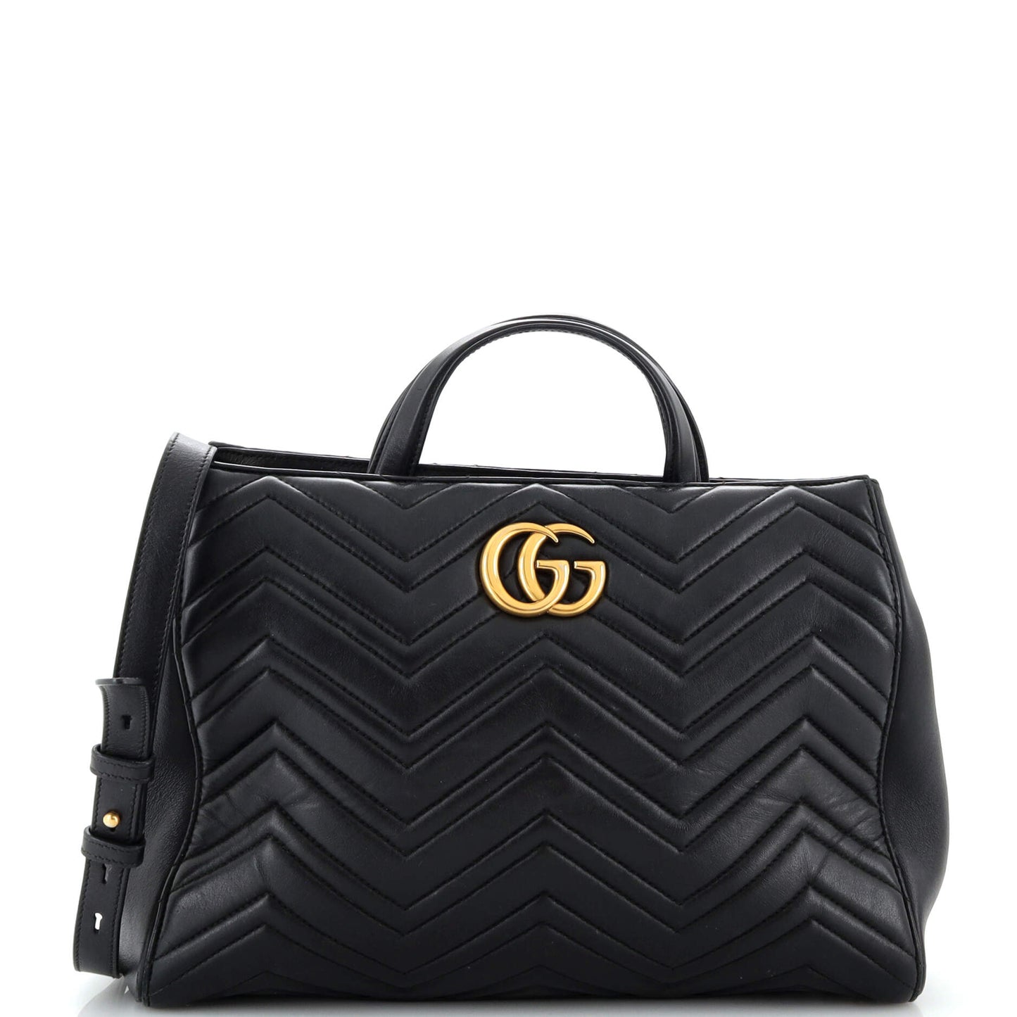 Luxury Gucci Trending 2025 GG Marmont Tote Matelasse Leather Medium