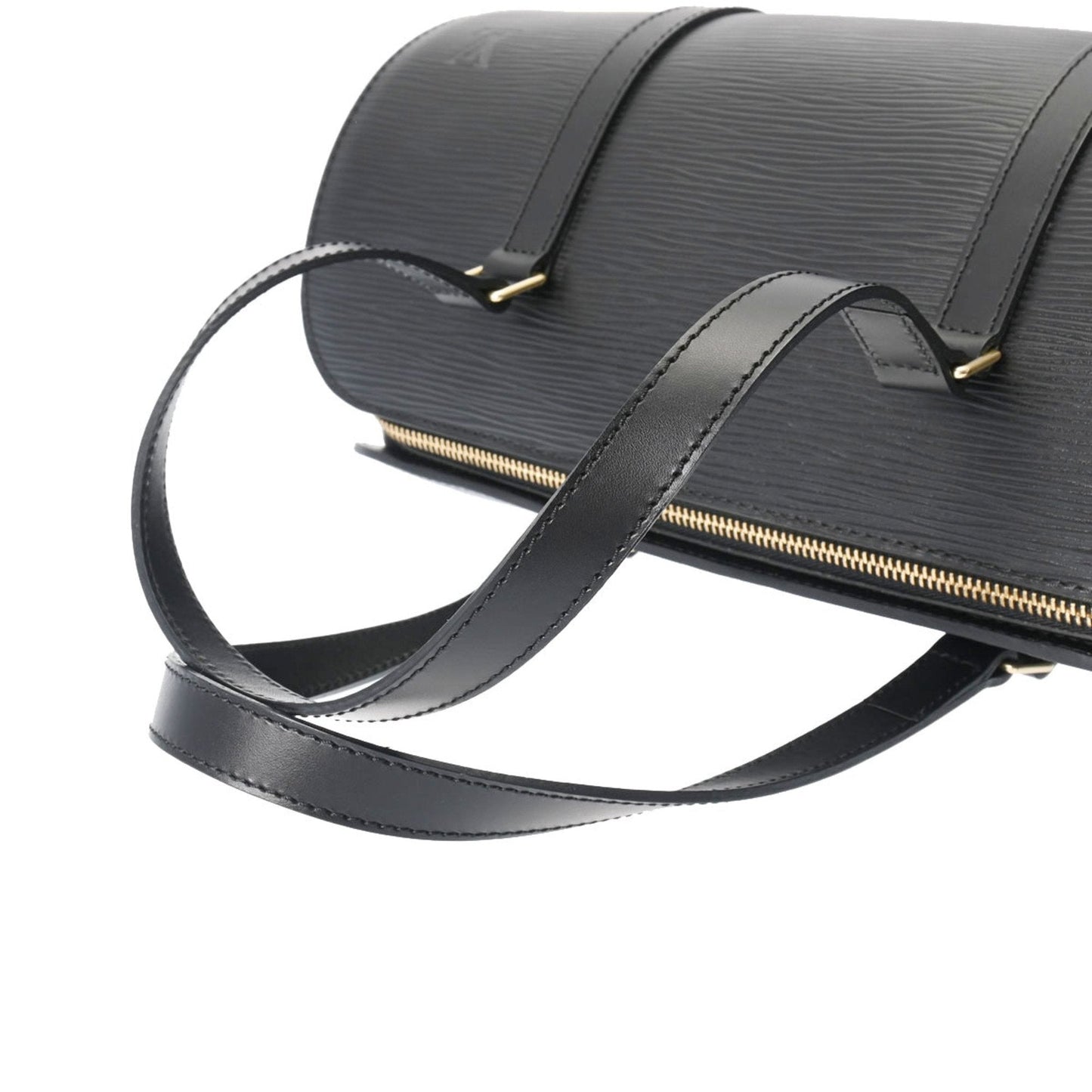 Louis Vuitton Soufflot Leather Handbag ()