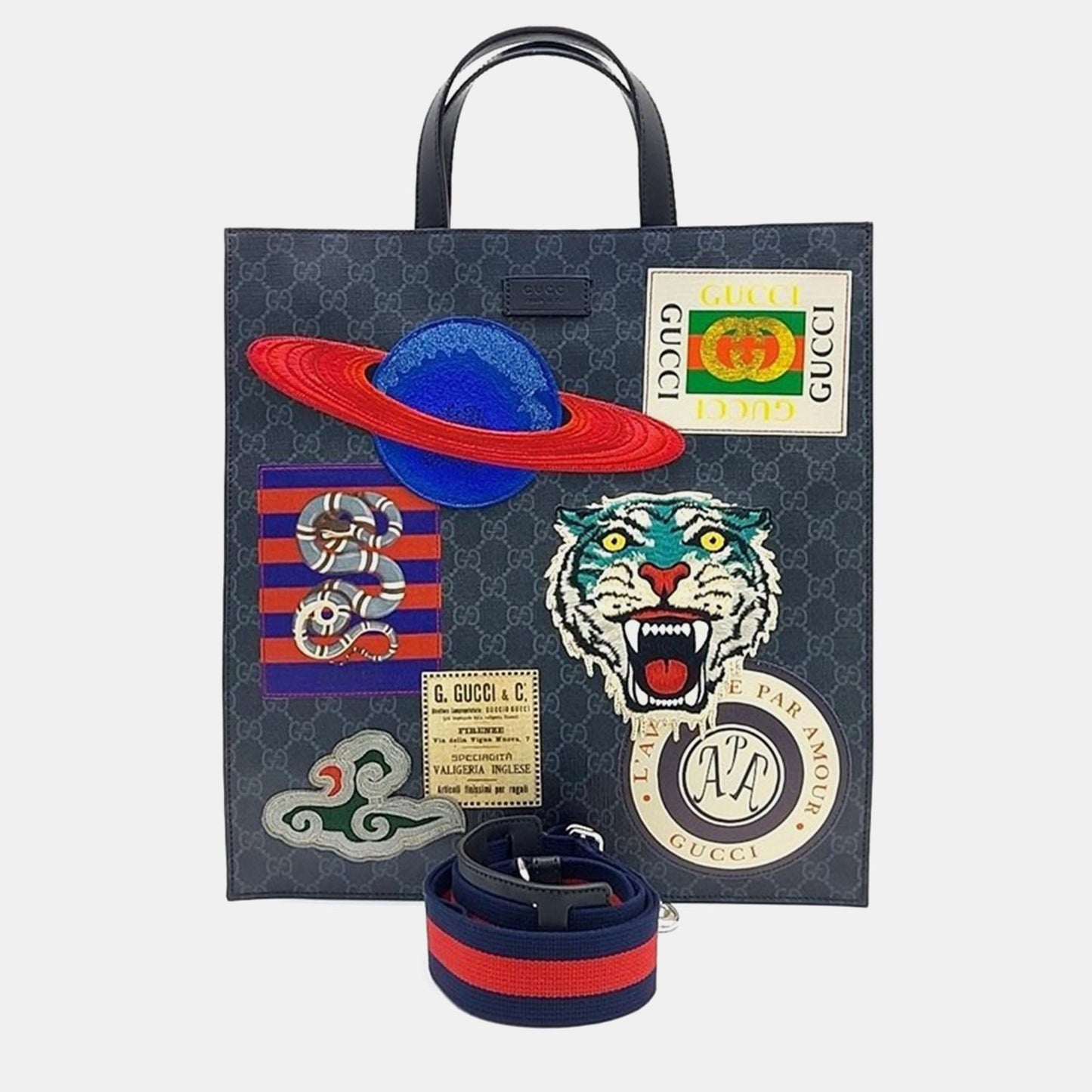 Luxury Gucci Trending 2025 Soft GG Supreme Tote Bag