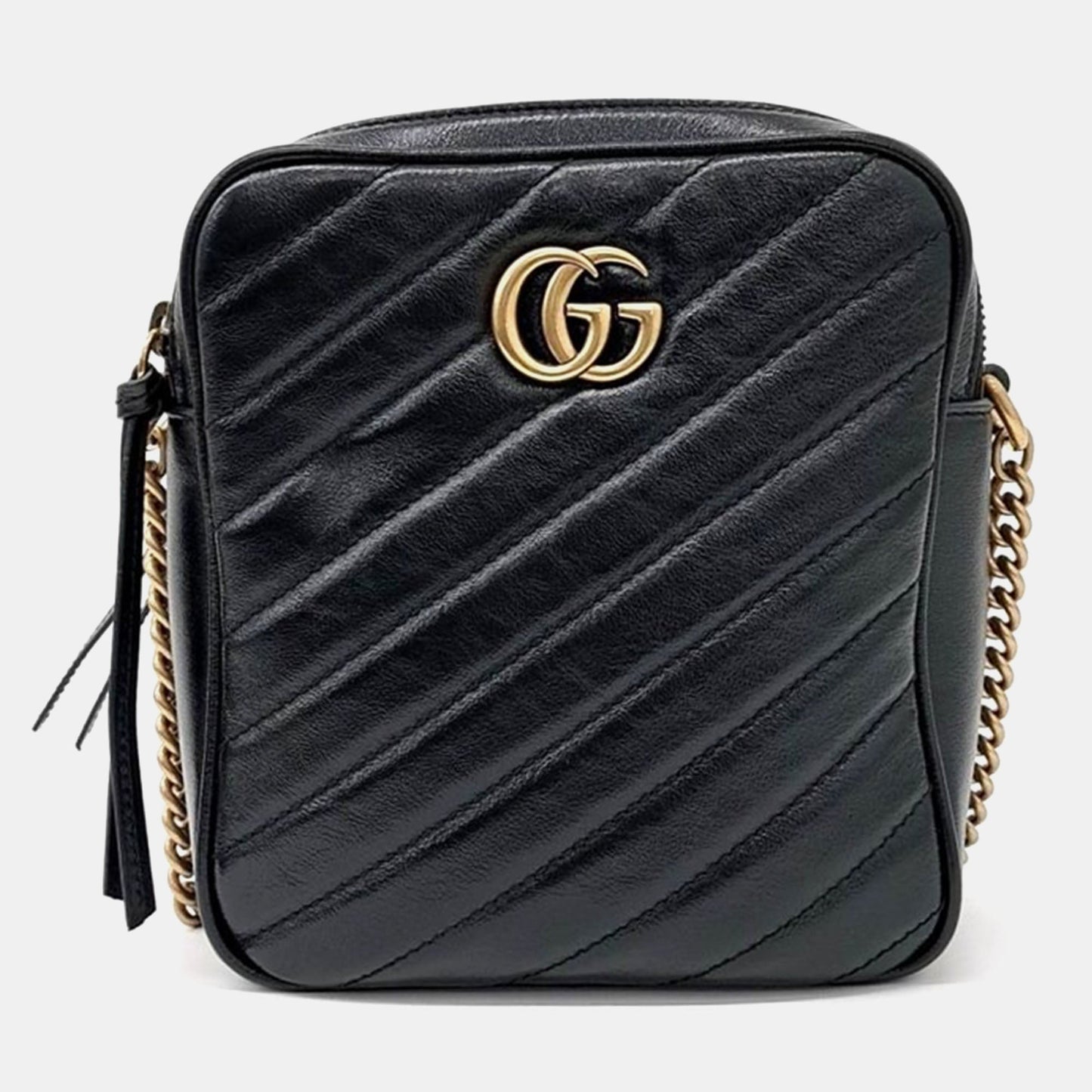 Luxury Gucci Trending 2025 Marmont Chain Crossbody Bag