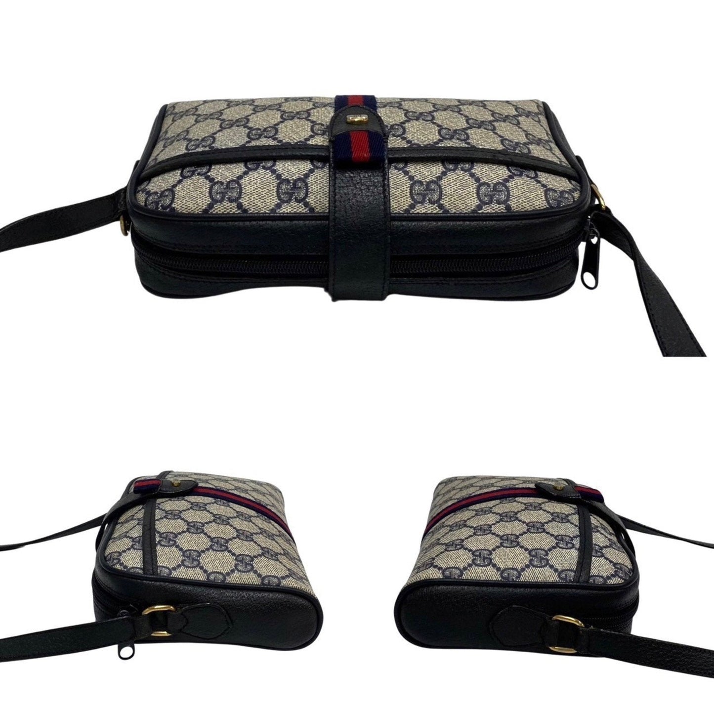 Luxury Gucci Trending 2025 Ophidia Canvas Shoulder Bag ()