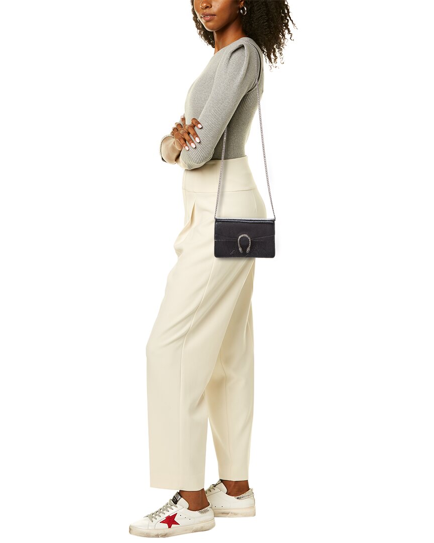 Luxury Gucci Trending 2025 Dionysus Patent Super Mini Bag