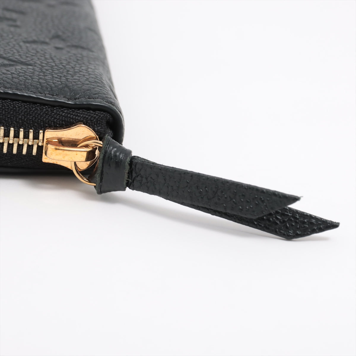 Louis Vuitton Amplant Portfolio Clemens M60171 Noir Round Wallet
